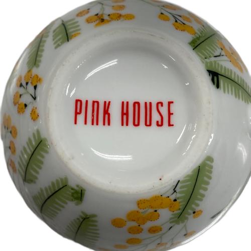 PINK HOUSE (ピンクハウス) カップ&ソーサー・シュガーポット・ミルクピッチャー ミモザ柄