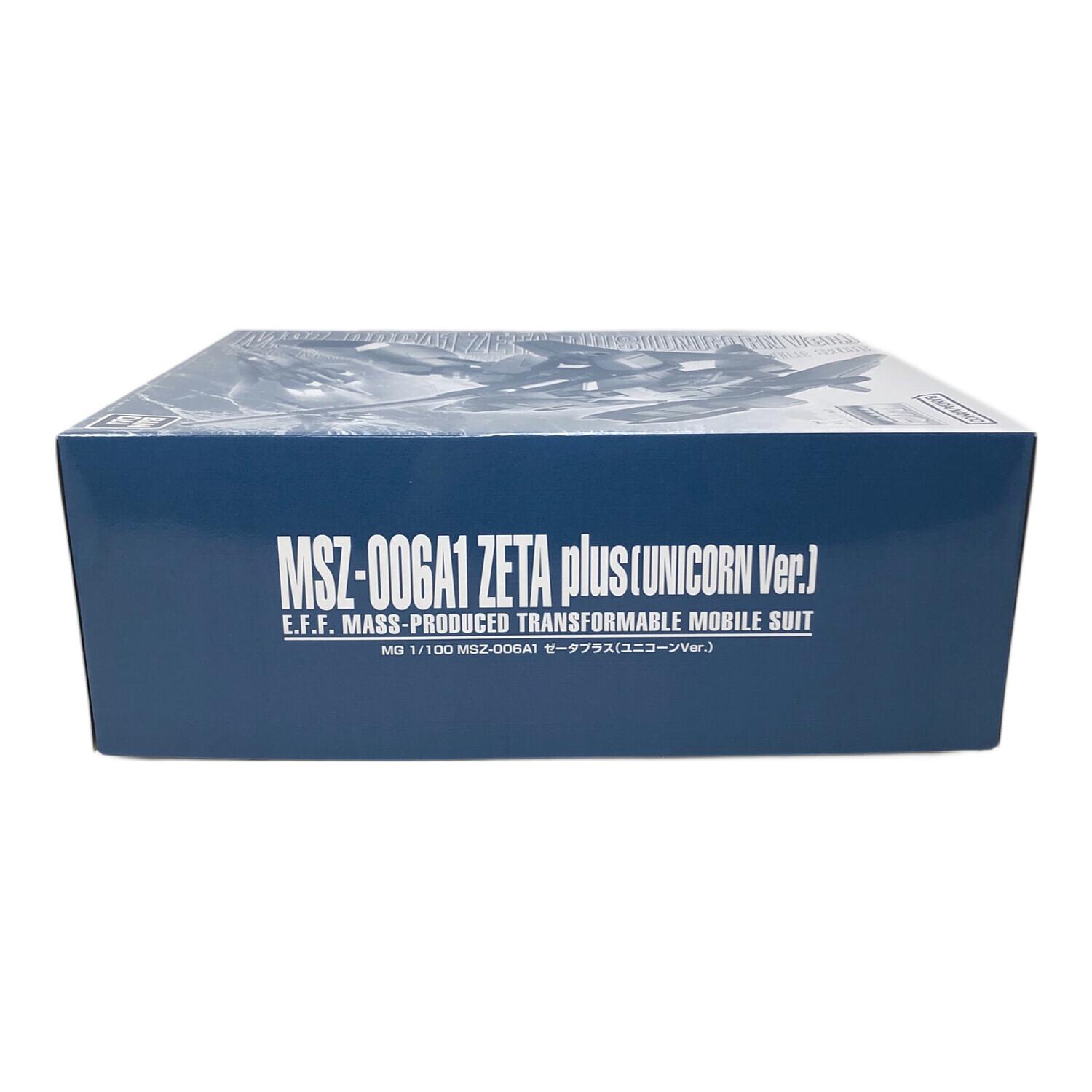 BANDAI (バンダイ) 1/100 MG (マスターグレード) MSZ-006A1 ゼータ