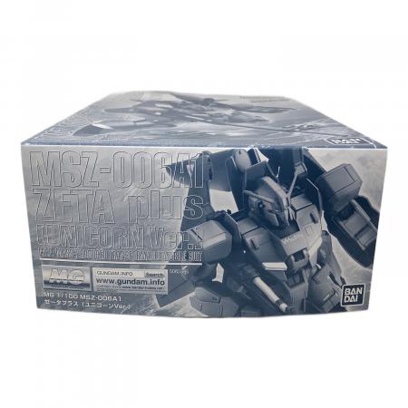 BANDAI (バンダイ) 1/100 MG (マスターグレード) MSZ-006A1 ゼータ