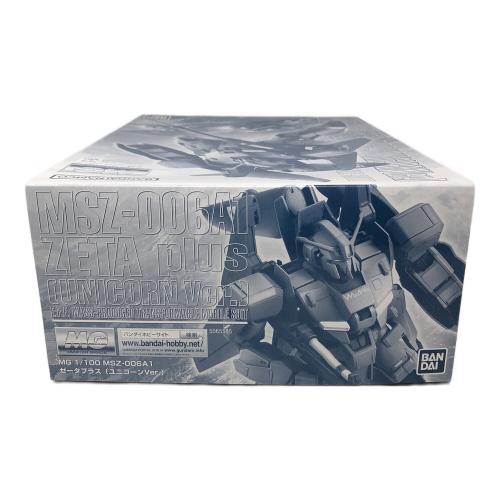 BANDAI (バンダイ) 1/100 MG (マスターグレード) MSZ-006A1 ゼータプラス(ユニコーンVer.) 「機動戦士ガンダムUC」 ガンプラ プラモデル