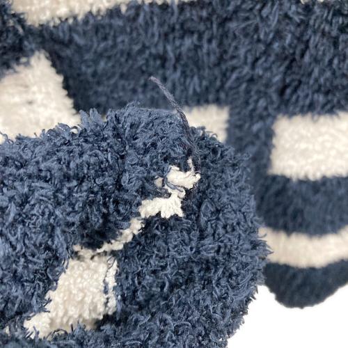 JACK BUNNY (ジャックバニー) ジップパーカー ゴルフウェア(トップス) メンズ SIZE 5 ホワイト×ネイビー ボーダー柄 262-6172320