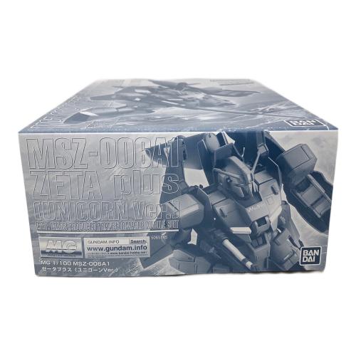 BANDAI (バンダイ) 1/100 MG (マスターグレード) MSZ-006A1 ゼータプラス(ユニコーンVer.) 「機動戦士ガンダムUC」 ガンプラ プラモデル