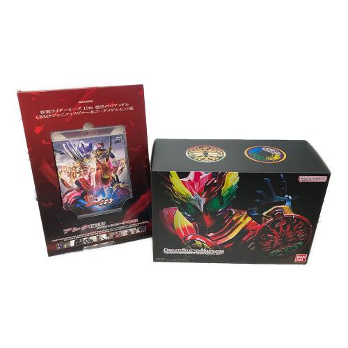 BANDAI（バンダイ） 仮面ライダーOOO 初回生産限定 仮面ライダーオーズ 10th 復活のコアメダル CSMタジャニティスピアー＆ゴーダメダルセット版 仮面ライダー Blu-ray