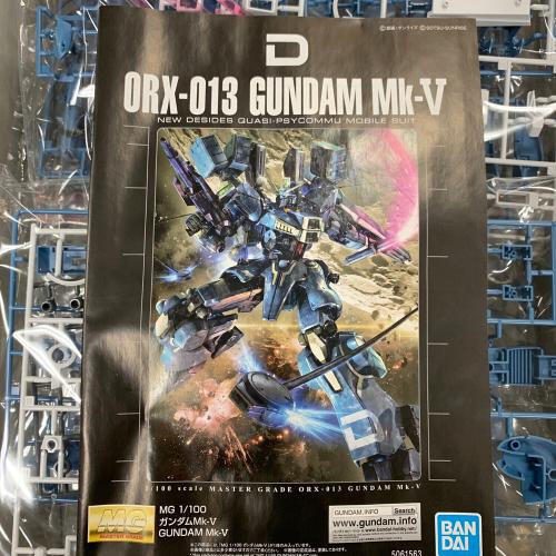 BANDAI（バンダイ） プラモデル ガンダムMk-V MG 1/100 645075-2464714 ガンプラ