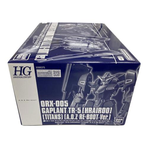 BANDAI（バンダイ） プラモデル ギャプランTR-5〔フライルー〕（ティターンズ仕様）（A.O.Z RE-BOOT Ver.） 645075-266578 HG 1/144 ガンダム・インレ-くろうさぎのみた夢- ガンプラ