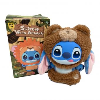 TOPTOY (トップトイ) スティッチ ブラウンベア シークレット キャラクターグッズ STITCH WILD ANIMAL