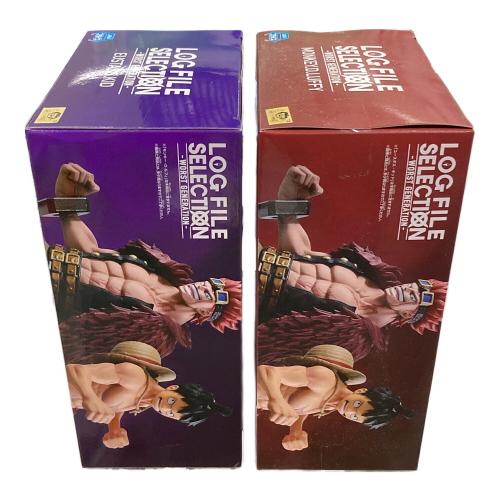 BANDAI（バンダイ） フィギュア モンキーDルフィ＆ユースタスキッドセット LOG FILE SELECTION（ログファイルセレクション） ワンピース