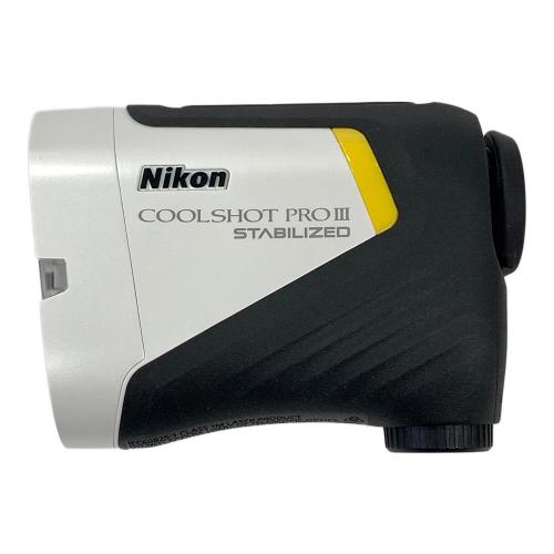 Nikon (ニコン) ゴルフ距離測定器 COOLSHOT PROIII STABILIZED（クールショット プロスリー スタビライズド） ゴルフ BKA164LA