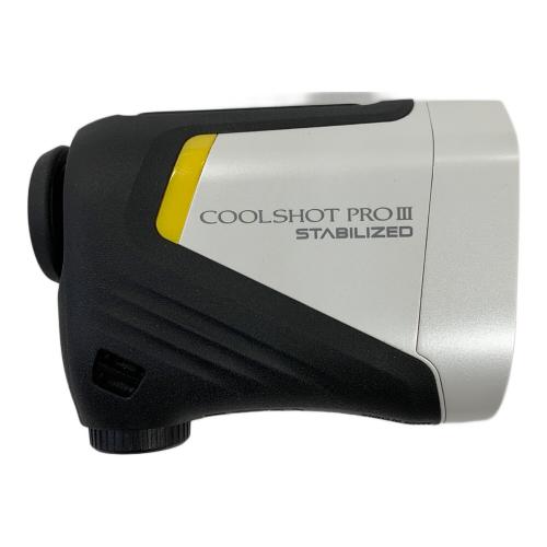 Nikon (ニコン) ゴルフ距離測定器 COOLSHOT PROIII STABILIZED（クールショット プロスリー スタビライズド） ゴルフ BKA164LA