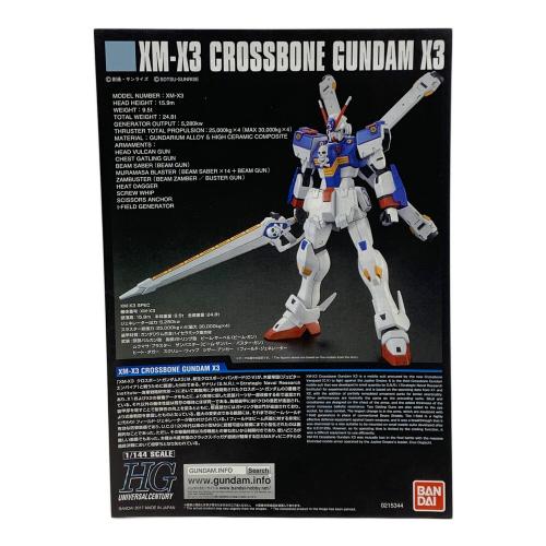 BANDAI (バンダイ) HGUC 1/144 クロスボーン・ガンダムX3 XM-X3 プラモデル