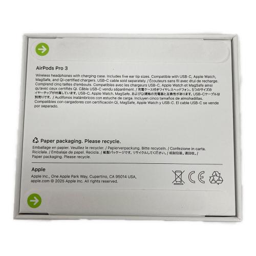 Apple (アップル) AirPods Pro（エアパッツプロ） 3 MFHP4J/A A3063 A3064 A3122 イヤホン