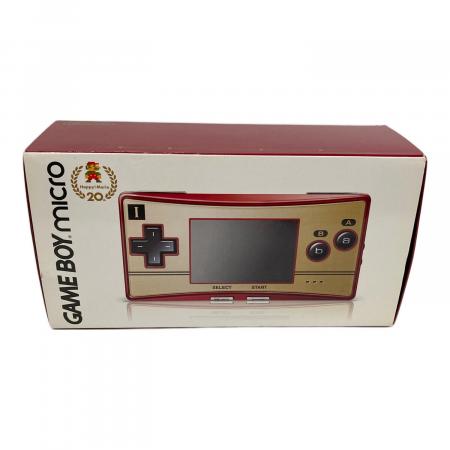 任天堂 ゲームボーイミクロ　任天堂Happy Mario20周年記念モデル 2504007909543061_01_7403w.jpeg