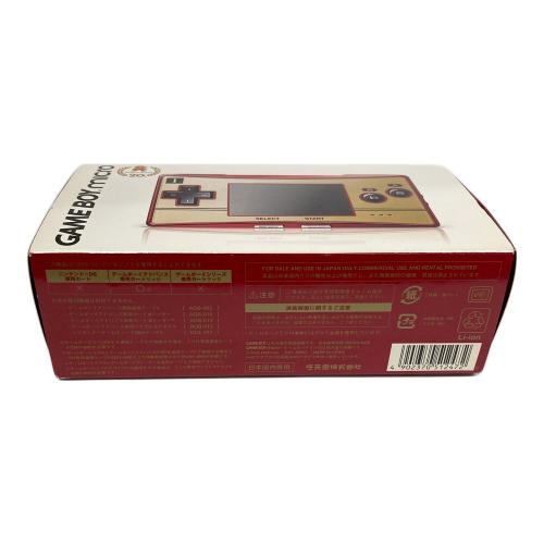 Nintendo (ニンテンドー) GAME BOY micro（ゲームボーイミクロ） Happy Mario20周年記念モデル（ハッピーマリオ） OXY-S-GA 任天堂