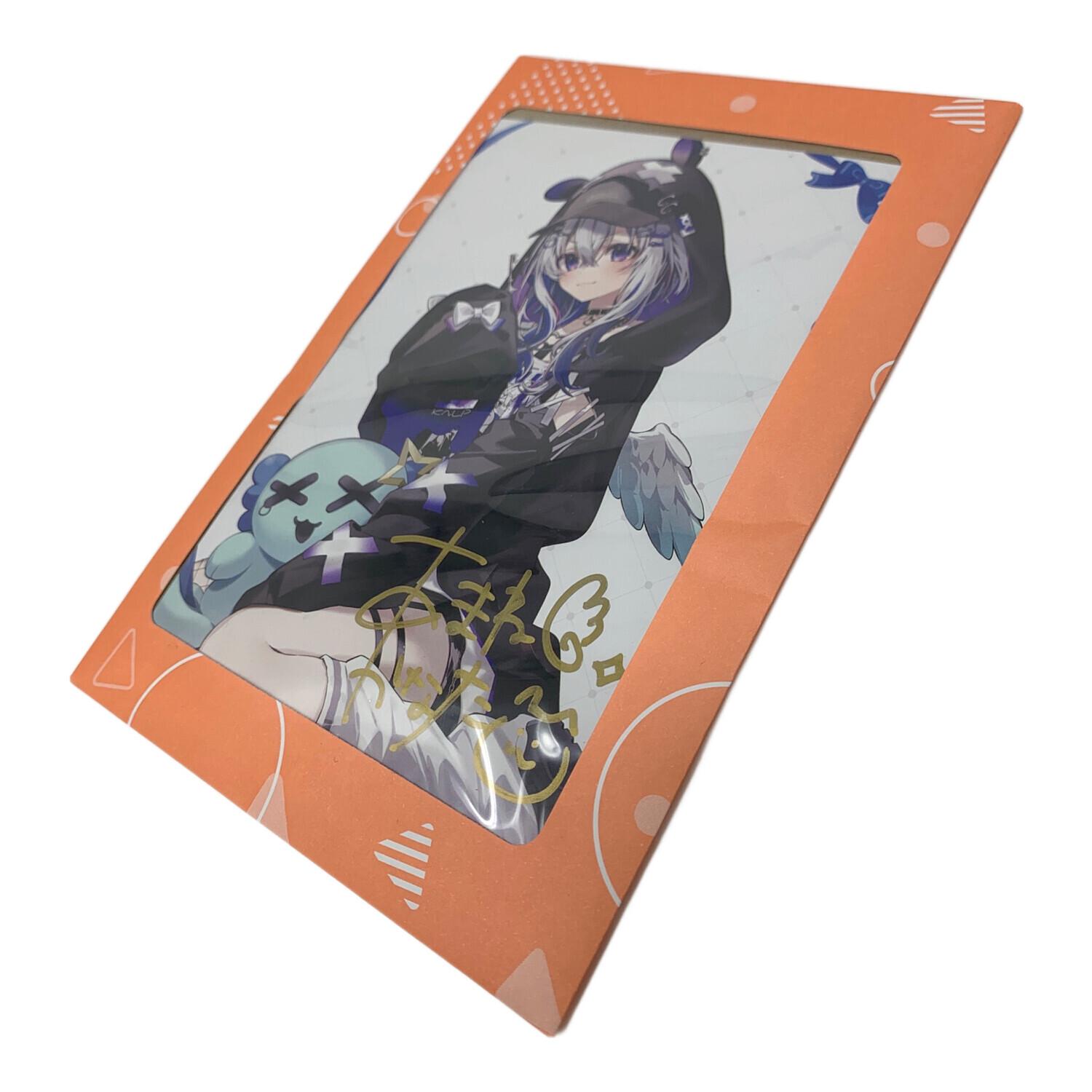 ホロライブ ポストカード 天音かなた 活動4周年記念 直筆サイン入り