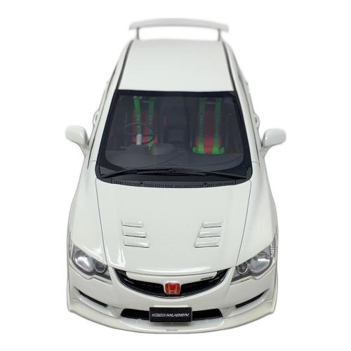 one-model（ワンモデル） 1/18 ホンダ シビック タイプR MUGEN Late Ver (ホワイト) CIVIC FD2 モデルカー