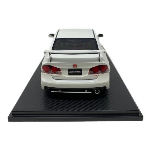 one-model（ワンモデル） 1/18 ホンダ シビック タイプR MUGEN Late Ver (ホワイト) CIVIC FD2 モデルカー