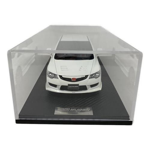 one-model（ワンモデル） 1/18 ホンダ シビック タイプR MUGEN Late Ver (ホワイト) CIVIC FD2 モデルカー