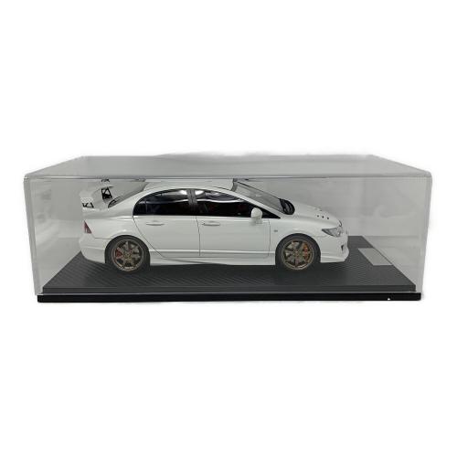 one-model（ワンモデル） 1/18 ホンダ シビック タイプR MUGEN Late Ver (ホワイト) CIVIC FD2 モデルカー