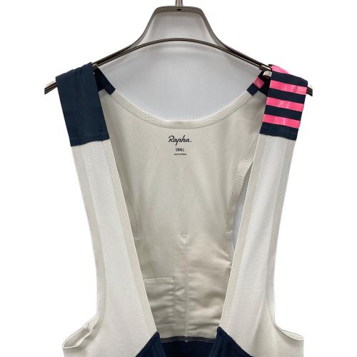 RAPHA (ラファ) サイクルウェア RCC PT BIB SHORTS II メンズ SIZE S ホワイト×ネイビー