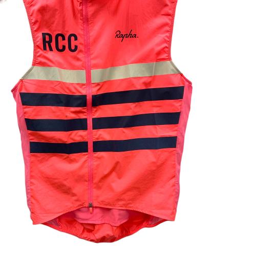 RAPHA (ラファ) サイクルウェア AAQ01XX RCC BREVET GILET（ブルベ・ジレ） レディース SIZE S ピンク