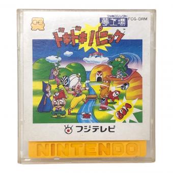フジテレビ 夢工場ドキドキパニック ファミコン用ソフト ディスクカード