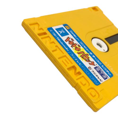 フジテレビ 夢工場ドキドキパニック ファミコン用ソフト ディスクカード