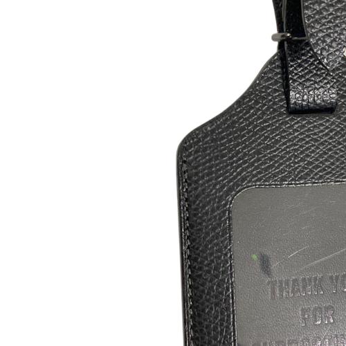 BRIEFING (ブリーフィング) ゴルフ用ネームタグ ブラック レザー