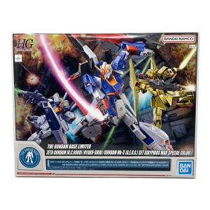 BANDAI (バンダイ) HG 1/144 ガンダムベース限定 ゼータガンダム[U.C.0088]/百式/ガンダムMk-II(エゥーゴ仕様)セット [グリプス戦役スペシャルカラー] ガンプラ