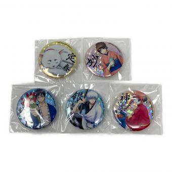 銀魂 ホログラム缶バッジ 5点セット Blu-ray Box シーズン其ノ壱 特典