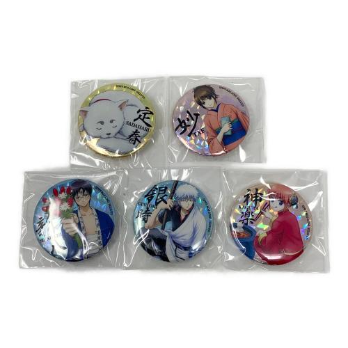 銀魂 ホログラム缶バッジ 5点セット Blu-ray Box シーズン其ノ壱 特典