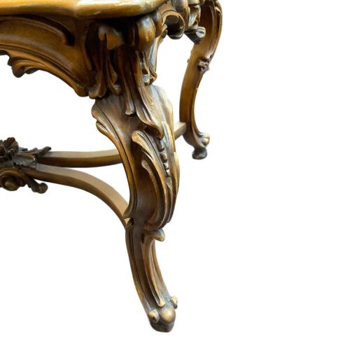 アンティークセンターテーブル ロココ調