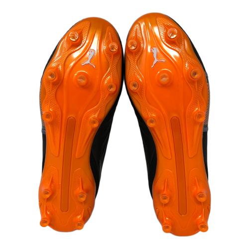 PUMA (プーマ) サッカースパイク キング アルティメット 108821-02 メンズ SIZE 29cm ブラック×オレンジ