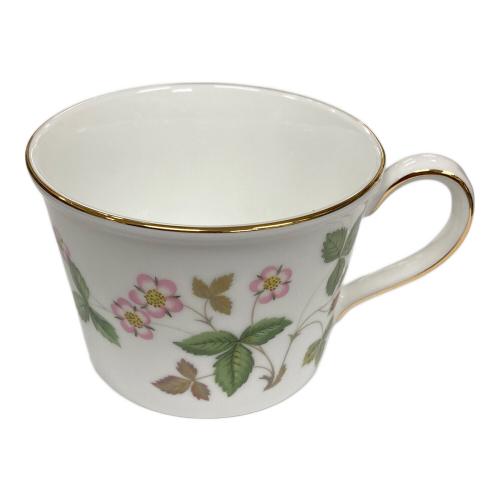 Wedgwood (ウェッジウッド) カップ&ソーサー ワイルドストロベリー ボーンチャイナ 2Pセット