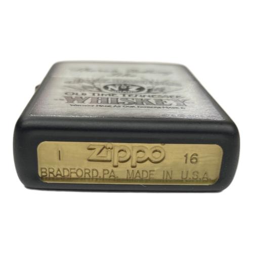 ZIPPO（ジッポー） オイルライター （JACK DANIEL'S）ジャックダニエル 2016年9月製造