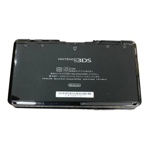 Nintendo (ニンテンドウ) 3DS CTR-001 ブラック ゲーム機 任天堂