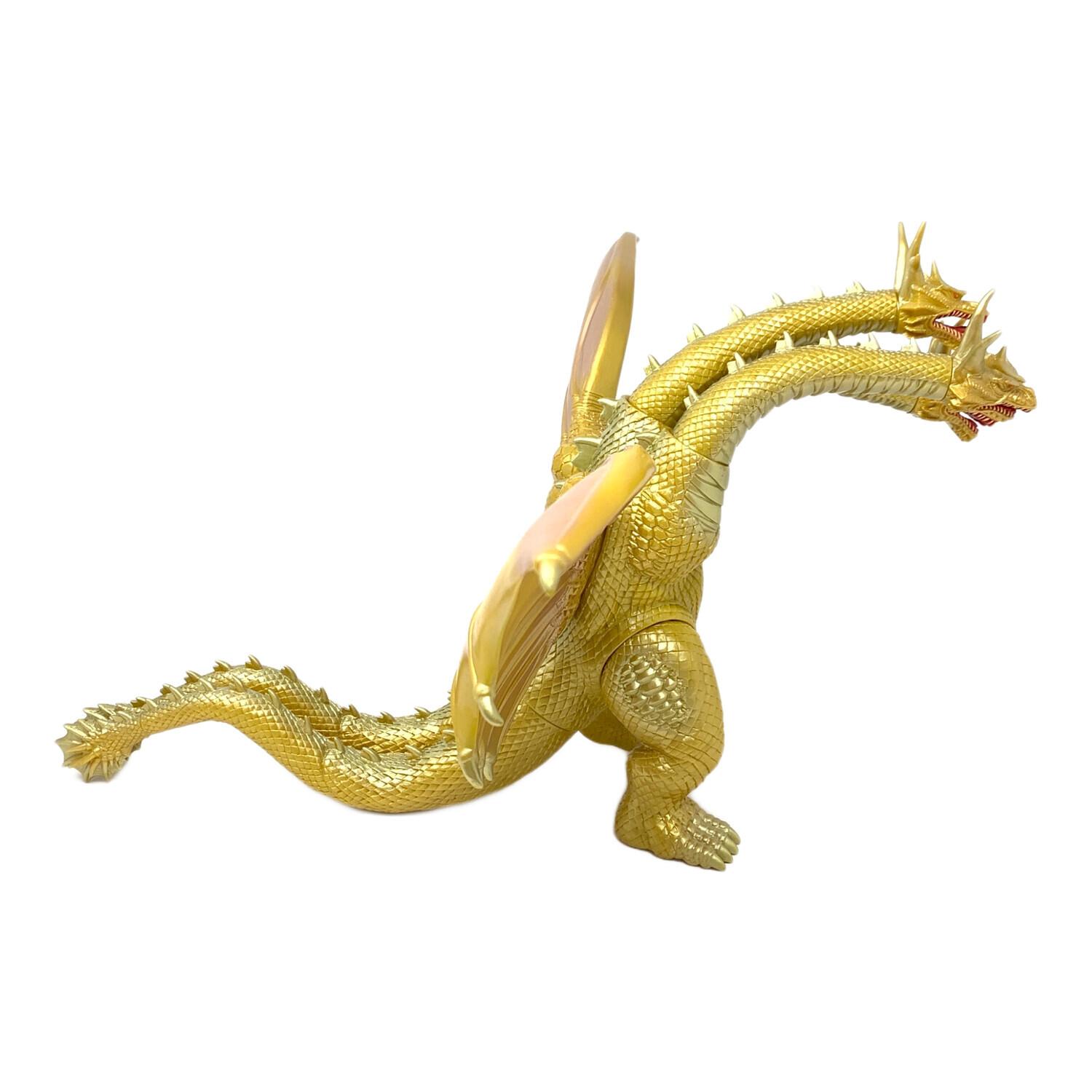 キングギドラ ソフビ 懐かしの】1991年製 バンダイ 東宝怪獣 キングギドラ レトロソフビ