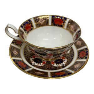 ROYAL CROWN DERBY (ロイヤルクラウンダービー) ティーカップ&ソーサー OLDIMARI（オールドイマリ）