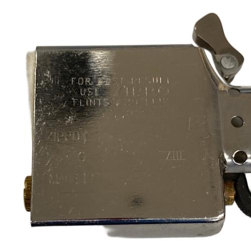ZIPPO (ジッポー) オイルライター 1992年9月USA製 SILVER10ミクロン