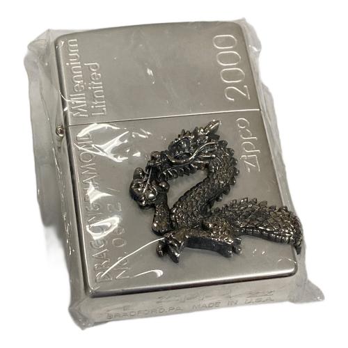 ZIPPO (ジッポー) オイルライター 1999年5月USA製 ダイヤ入龍2000