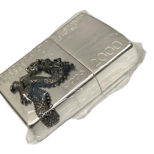 ZIPPO (ジッポー) オイルライター 1999年5月USA製 ダイヤ入龍2000