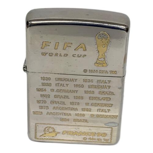 ZIPPO (ジッポ) オイルライター 1997年5月製 ＦRANCE98（フランス） FIFA WORLD CUP（フィファ・ワールド・カップ）