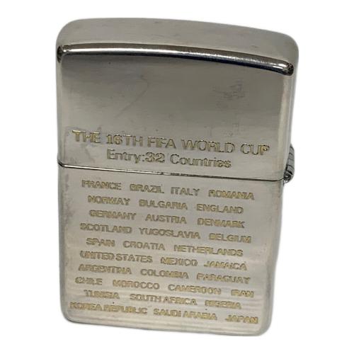ZIPPO (ジッポ) オイルライター 1997年5月製 ＦRANCE98（フランス） FIFA WORLD CUP（フィファ・ワールド・カップ）