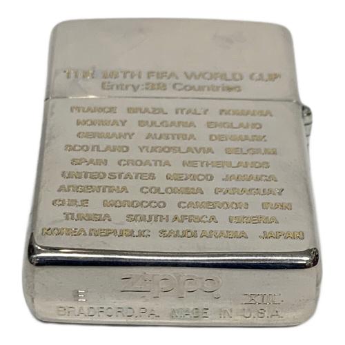 ZIPPO (ジッポ) オイルライター 1997年5月製 ＦRANCE98（フランス） FIFA WORLD CUP（フィファ・ワールド・カップ）