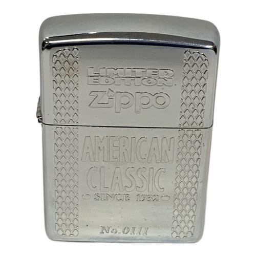 ZIPPO (ジッポ) オイルライター 1995年5月USA製 LIMITED EDITION（リミテッドエディション） AMERICAN CLASSIC（アメリカン・クラシック）