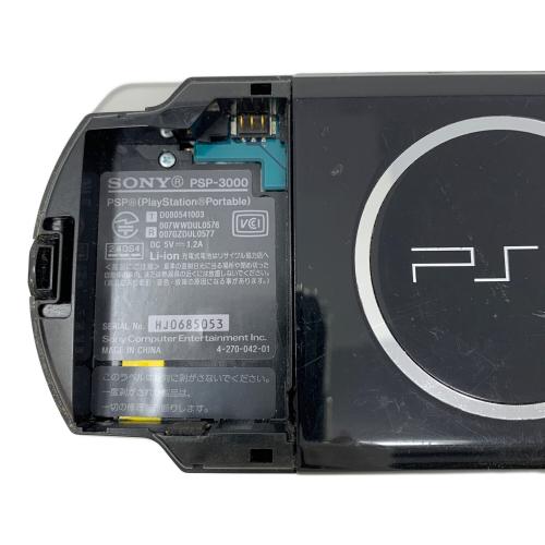 SONY (ソニー) ゲーム機 PlayStationPortable（プレイステーションポータブル） PSP-3000 PSP ブラック
