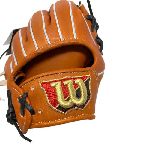 Wilson (ウィルソン) グローブ 硬式用グラブ 内野手用 DUAL 86型 オレンジ WBW102901