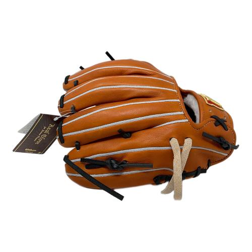 Wilson (ウィルソン) グローブ 硬式用グラブ 内野手用 DUAL 86型 オレンジ WBW102901