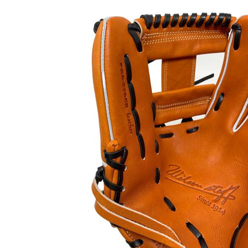 Wilson (ウィルソン) グローブ 硬式用グラブ 内野手用 DUAL 86型 オレンジ WBW102901