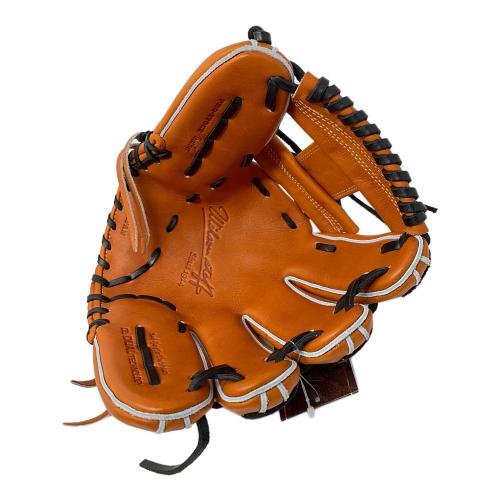 Wilson (ウィルソン) グローブ 硬式用グラブ 内野手用 DUAL 86型 オレンジ WBW102901