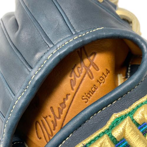 Wilson (ウィルソン) グローブ WBW103645 Wilson Staff DUAL（ウイルソン スタッフ デュアル） ムーキー・ベッツモデル 内野手用（86型） ネイビー